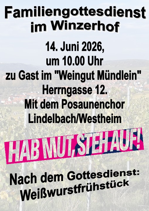Familiengottesdienst 14.06.2026