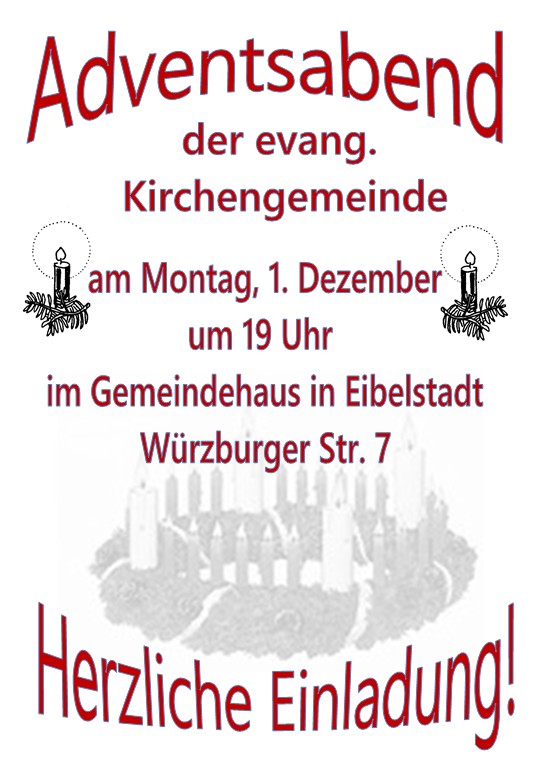 Adventsabend Eibelstadt 2025
