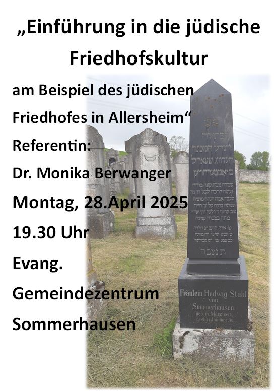 Jüdische Friedshofkultur