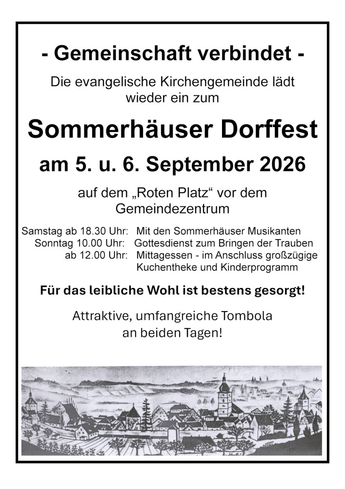 Dorffest 2026