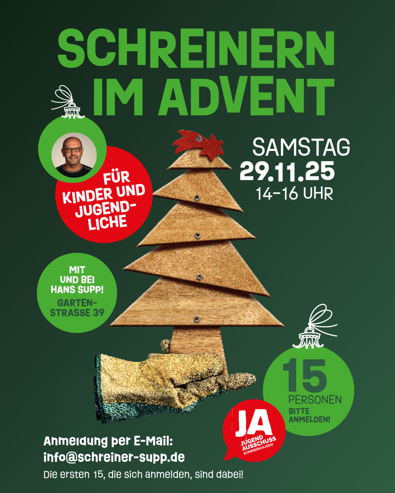 Schreinern im Advent