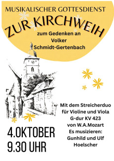 Kirchweih 2026