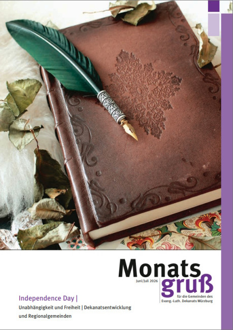 Monatsgruß Juni-Juli, Titelbild