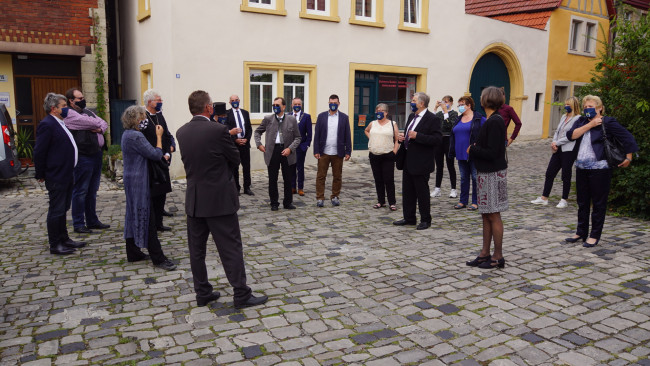 Spaziergang mit Altbürgermeister Gerhard Oehler